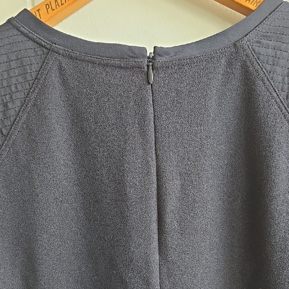 VINCE BLACK SHORT SLEEVE SHIRT DRESS SIZE XS - Picture 13 of 14